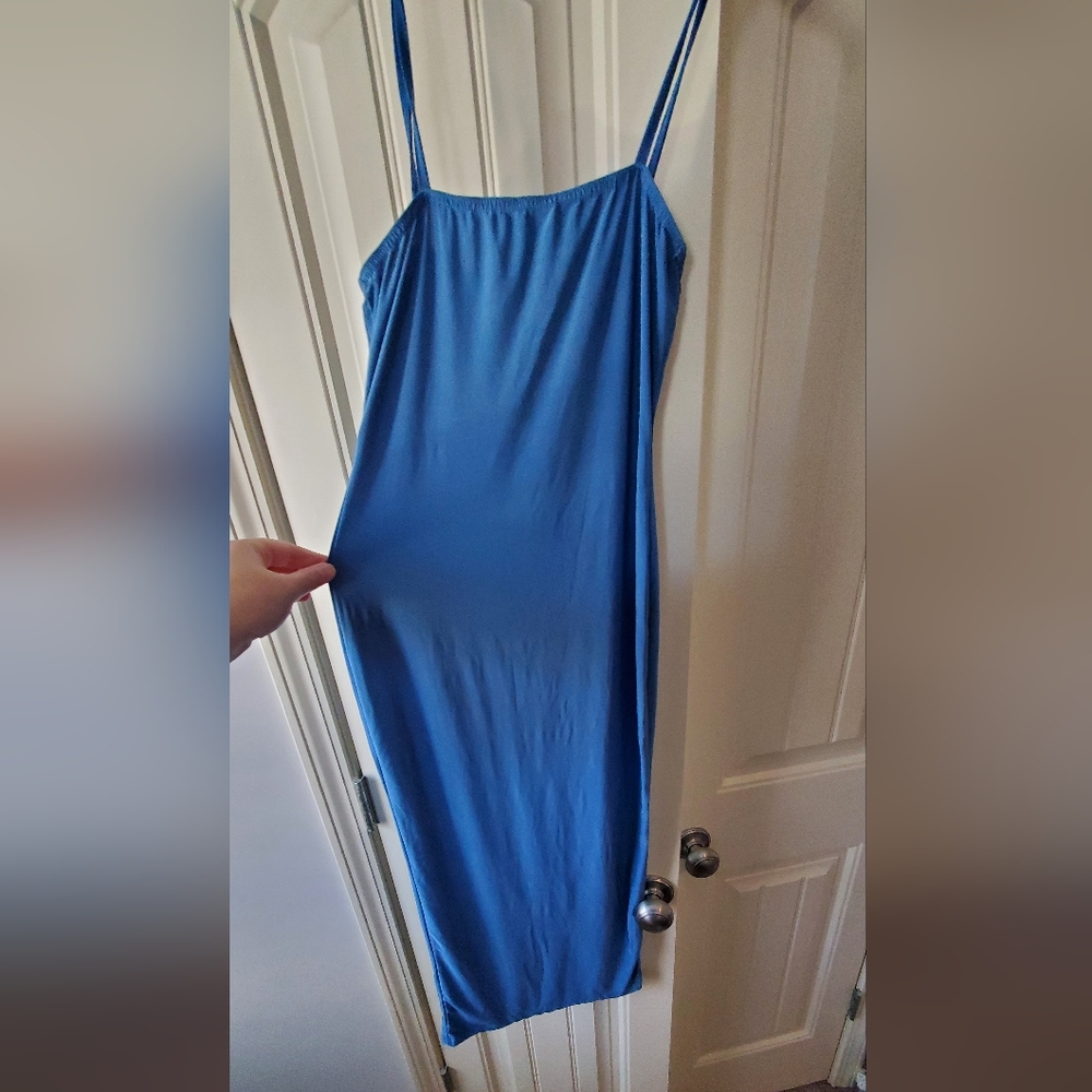 Tall Square Neck Midi Dress